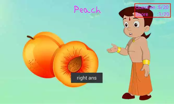 Play Learn Fruits with Bheem Play Learn Fruits with Bheem