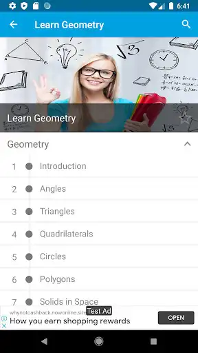 Play Learn Geometry as an online game Learn Geometry with UptoPlay