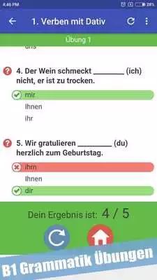 Play Learn German B1 Grammar Free