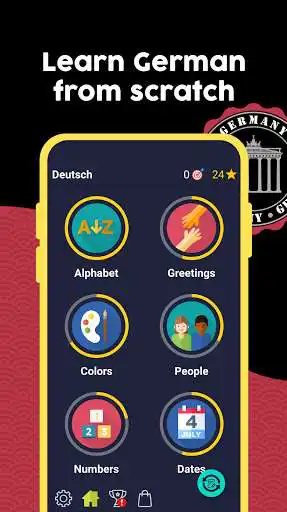 Play Learn German. Beginners  and enjoy Learn German. Beginners with UptoPlay