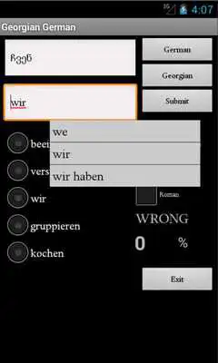 Play Learn German Georgian