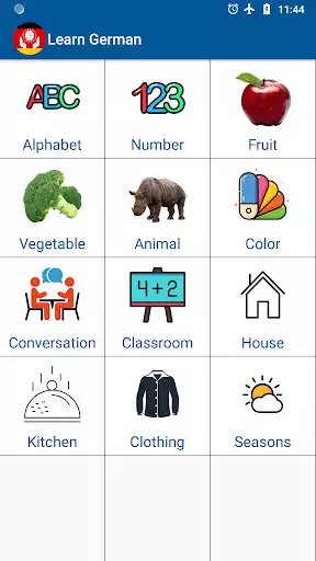 Play Learn German  and enjoy Learn German with UptoPlay