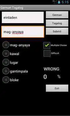 Play Learn German Tagalog