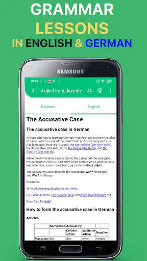 Play Learn German With Explanation as an online game Learn German With Explanation with UptoPlay