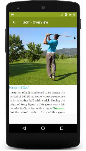 Play Learn Golf as an online game Learn Golf with UptoPlay