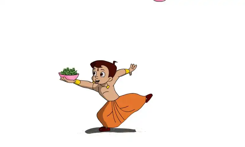 Play Learn GreenVegetablesWithBheem as an online game Learn GreenVegetablesWithBheem with UptoPlay