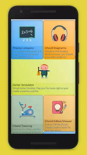 Play Learn Guitar with Simulator