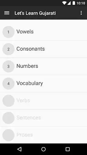 Play Learn Gujarati  and enjoy Learn Gujarati with UptoPlay