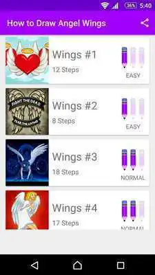 Play Learn How to Draw Angel Wings