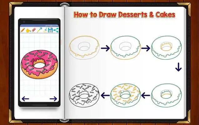 Play Learn How to Draw Desserts
