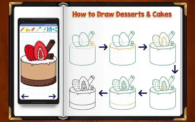 Play Learn How to Draw Desserts