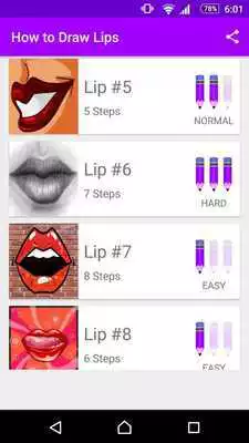 Play Learn How to Draw Lips