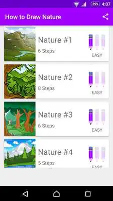 Play Learn How to Draw Nature