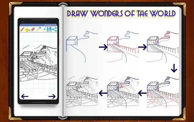 Play Learn How to Draw World Wonders  Famous Places