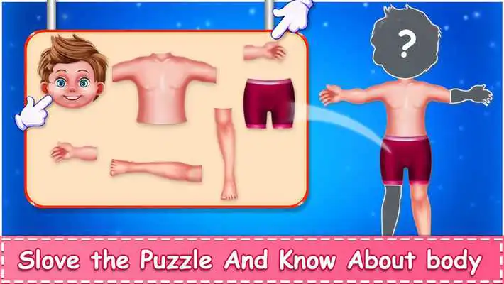 Play Learn Human Body Parts For Kids