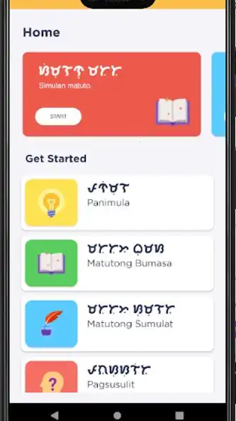 Play Learning Baybayin with Android  and enjoy Learning Baybayin with Android with UptoPlay
