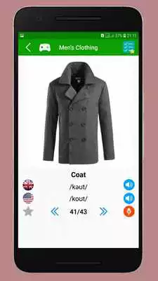 Play Learning clothes in English