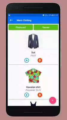 Play Learning clothes in English