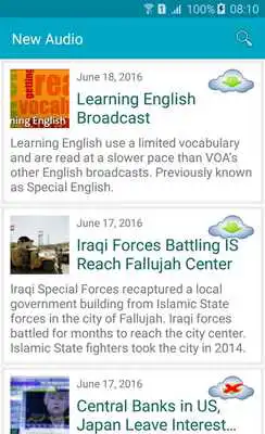 Play Learning English VOA By News