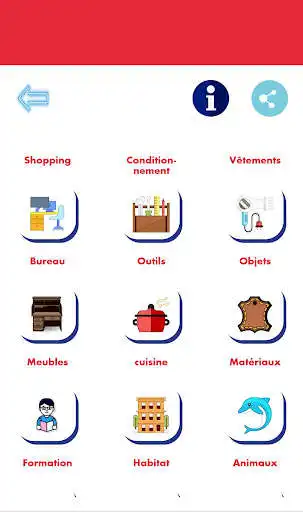 Play Learning French in English as an online game Learning French in English with UptoPlay