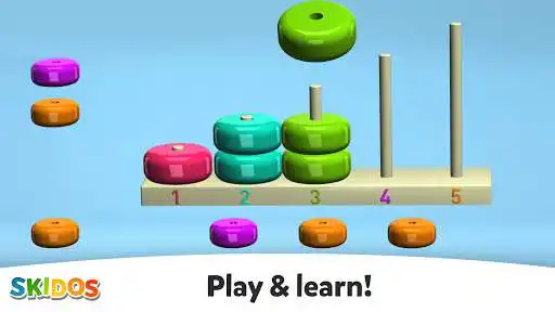 Play Learning Games for Kids SKIDOS as an online game Learning Games for Kids SKIDOS with UptoPlay
