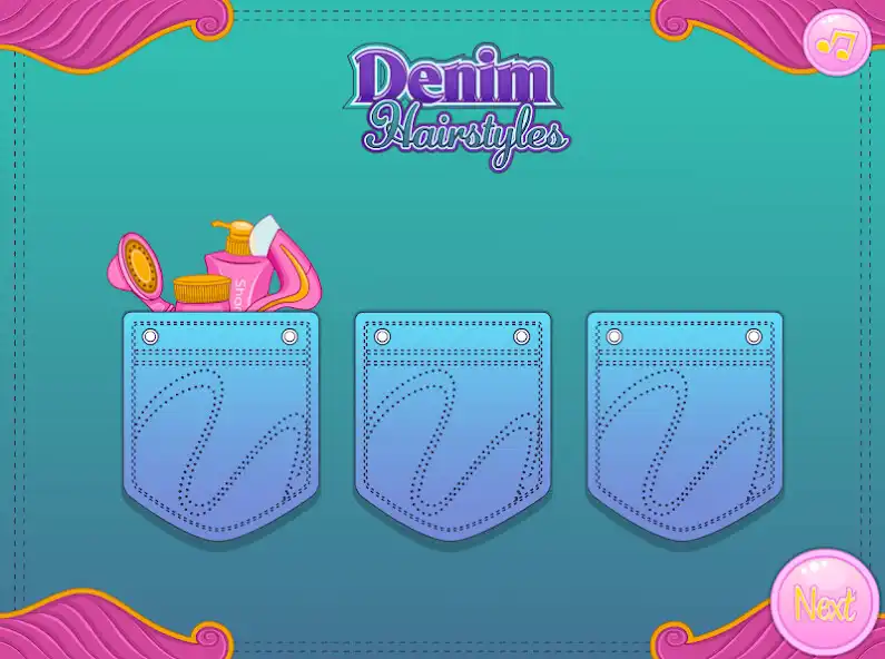 Play learning hair style saloon for girls as an online game learning hair style saloon for girls with UptoPlay