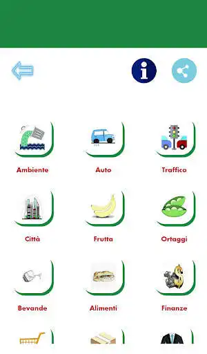 Play Learning Italian with Pics  and enjoy Learning Italian with Pics with UptoPlay