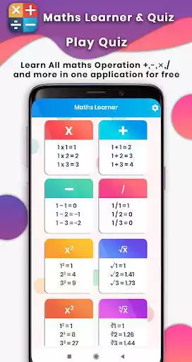 Play Learning Math :Add , Subtract , Multiply  Divide
