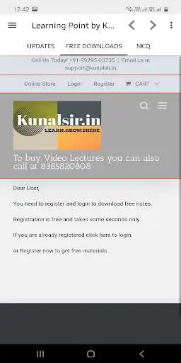 Play Learning Point by Kunalsir.in  and enjoy Learning Point by Kunalsir.in with UptoPlay