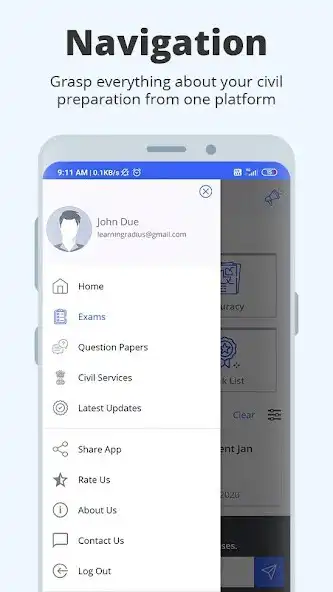 Play Learning Radius: Best UPSC  IAS learning app  and enjoy Learning Radius: Best UPSC  IAS learning app with UptoPlay