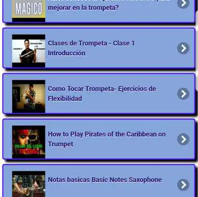 Play Learning to play the trumpet