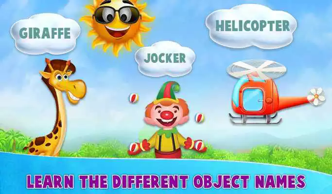 Play Learning Words For Preschool Kids