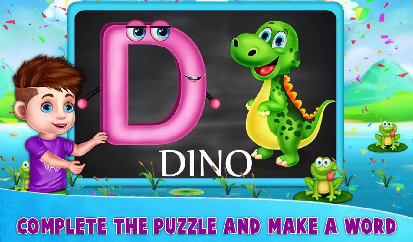 Play Learning Words For Preschool Kids