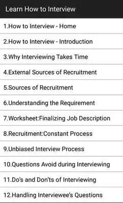 Play Learn Interview Full