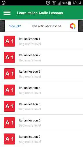 Play Learn Italian - Audio Lessons for Beginners as an online game online Learn Italian - Audio Lessons for Beginners with UptoPlay com.softuniverse.learn.italian.beginner Play Learn Italian - Audio Lessons for Beginners as an online game Learn Italian - Audio Lessons for Beginners with UptoPlay
