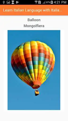 Play Learn Italian Language with Italian Flash Cards