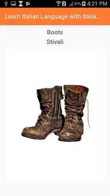 Play Learn Italian Language with Italian Flash Cards