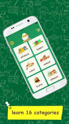 Play Learn Italian Vocabulary - Kids as an online game Learn Italian Vocabulary - Kids with UptoPlay