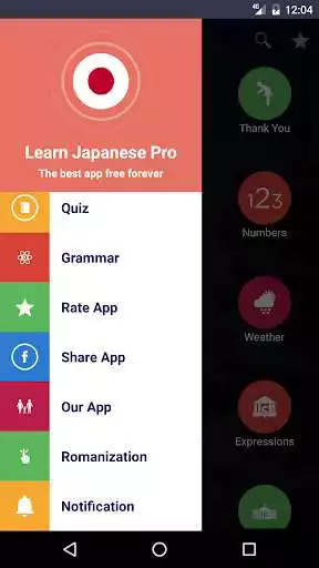 Play Learn Japanese Pro  and enjoy Learn Japanese Pro with UptoPlay