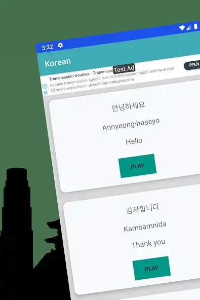 Play Learn Korean By Yourself as an online game Learn Korean By Yourself with UptoPlay