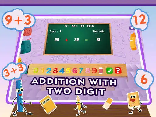 Play Learn Math Addition Quiz App as an online game Learn Math Addition Quiz App with UptoPlay