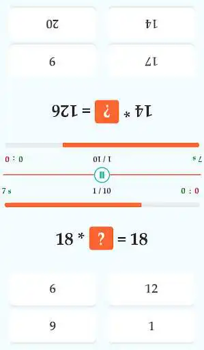 Play Learn maths (multiplication table) as an online game Learn maths (multiplication table) with UptoPlay
