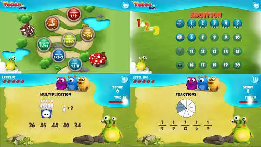 Play Learn Math with Yobee as an online game Learn Math with Yobee with UptoPlay