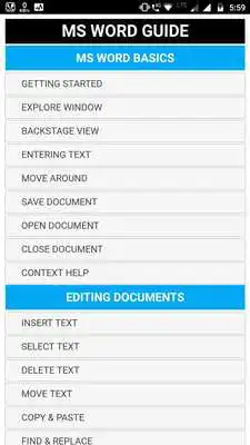 Play Learn MS Word Complete Guide (OFFLINE)