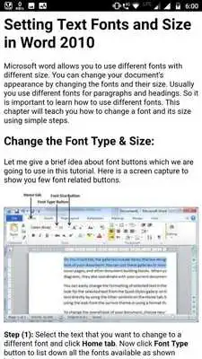 Play Learn MS Word Complete Guide (OFFLINE)