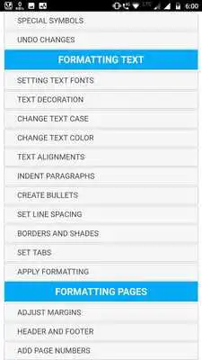 Play Learn MS Word Complete Guide (OFFLINE)