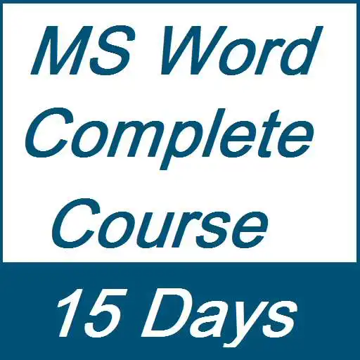 Free play online Learn MS Word Full Course in 15 Days  APK