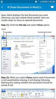 Play Learn MS Word Full Course Offline