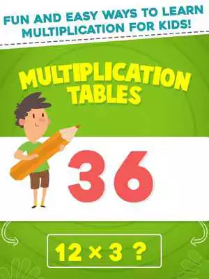 Play Learn Multiplication Tables- Times Table Kids Math