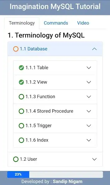 Play Learn MySQL in Hindi  and enjoy Learn MySQL in Hindi with UptoPlay